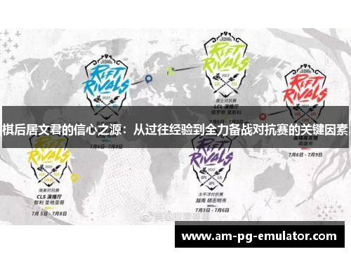 棋后居文君的信心之源:从过往经验到全力备战对抗赛的关键因素 棋后居文君的信心之源:从过往经验到全力备战对抗赛的关键因素